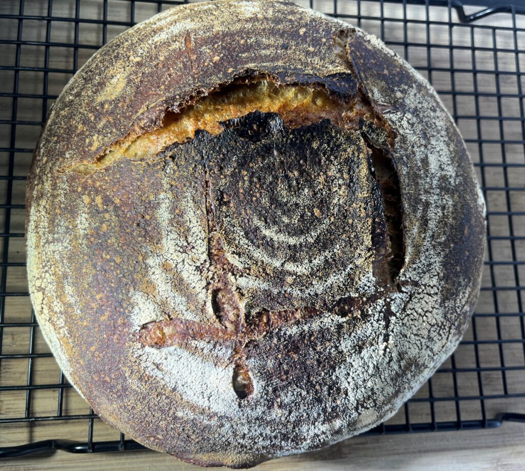 Batard in a lodge combo cooker : r/Sourdough