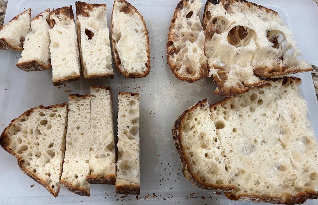 How to make Pan de Cristal with sourdough starter